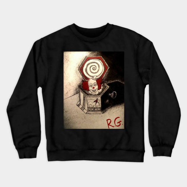 The Conjuring Music Box Crewneck Sweatshirt by RG Illustration